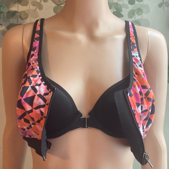 Sz 34B Victoria’s Secret VSX Geometric Knockout Sports Bra - Picture 4 of 7